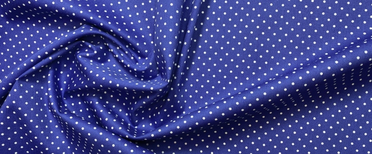 Cotton satin - dots