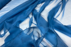 Chiffon - blau