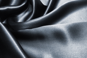 Silk satin - black