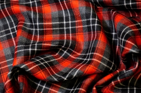 Tartan - rot mit grau