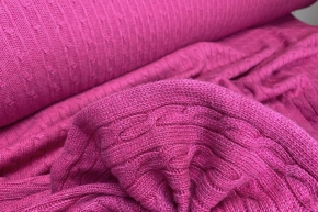 Cable knitwear - pink