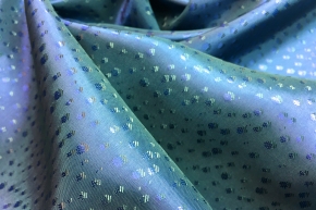 Jacquard lining - teal